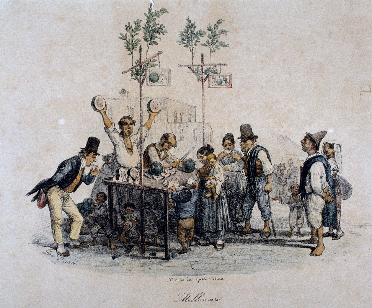 Melonselger, Italia av Italian School
