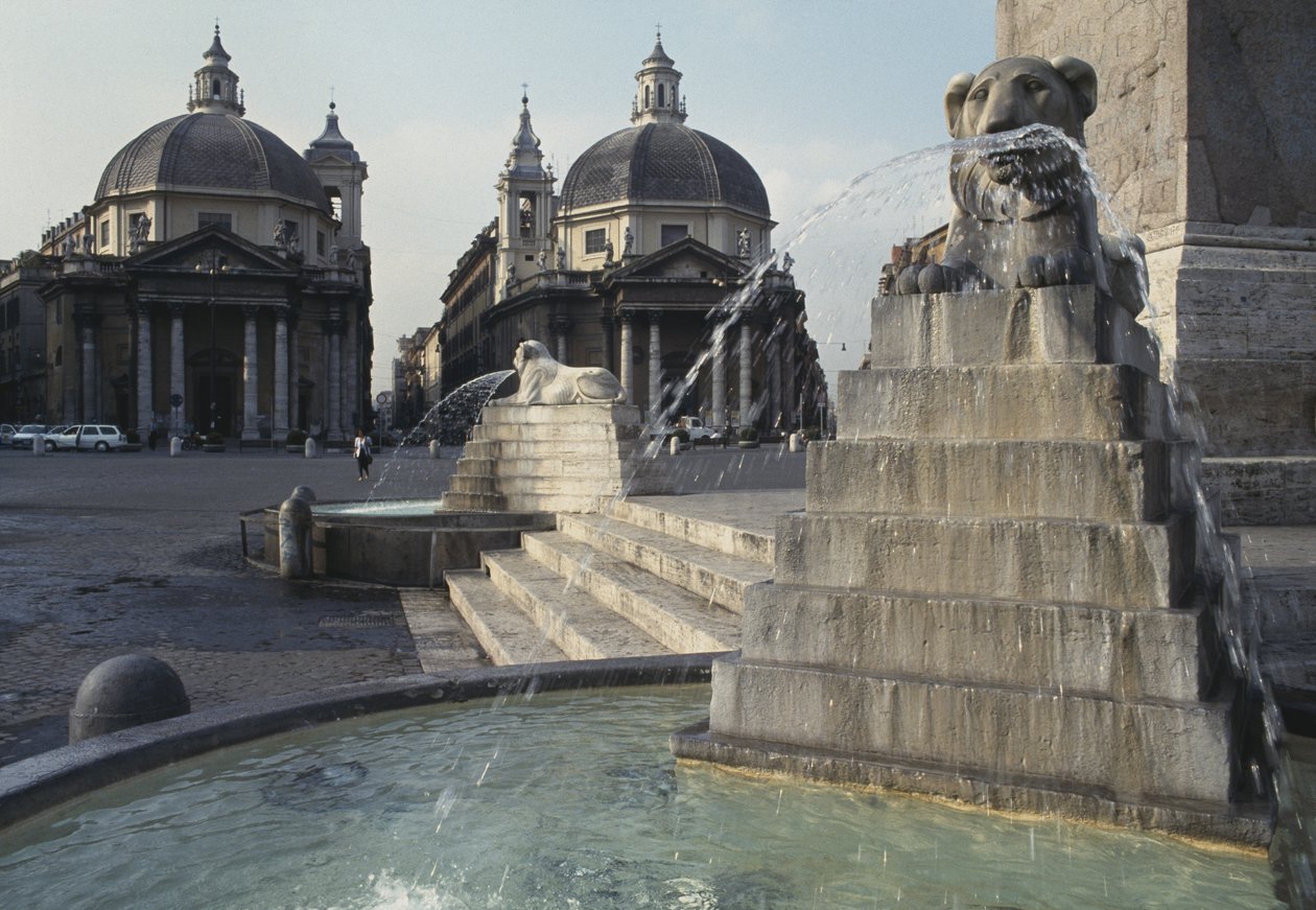 Piazza del Popolo av Italian School