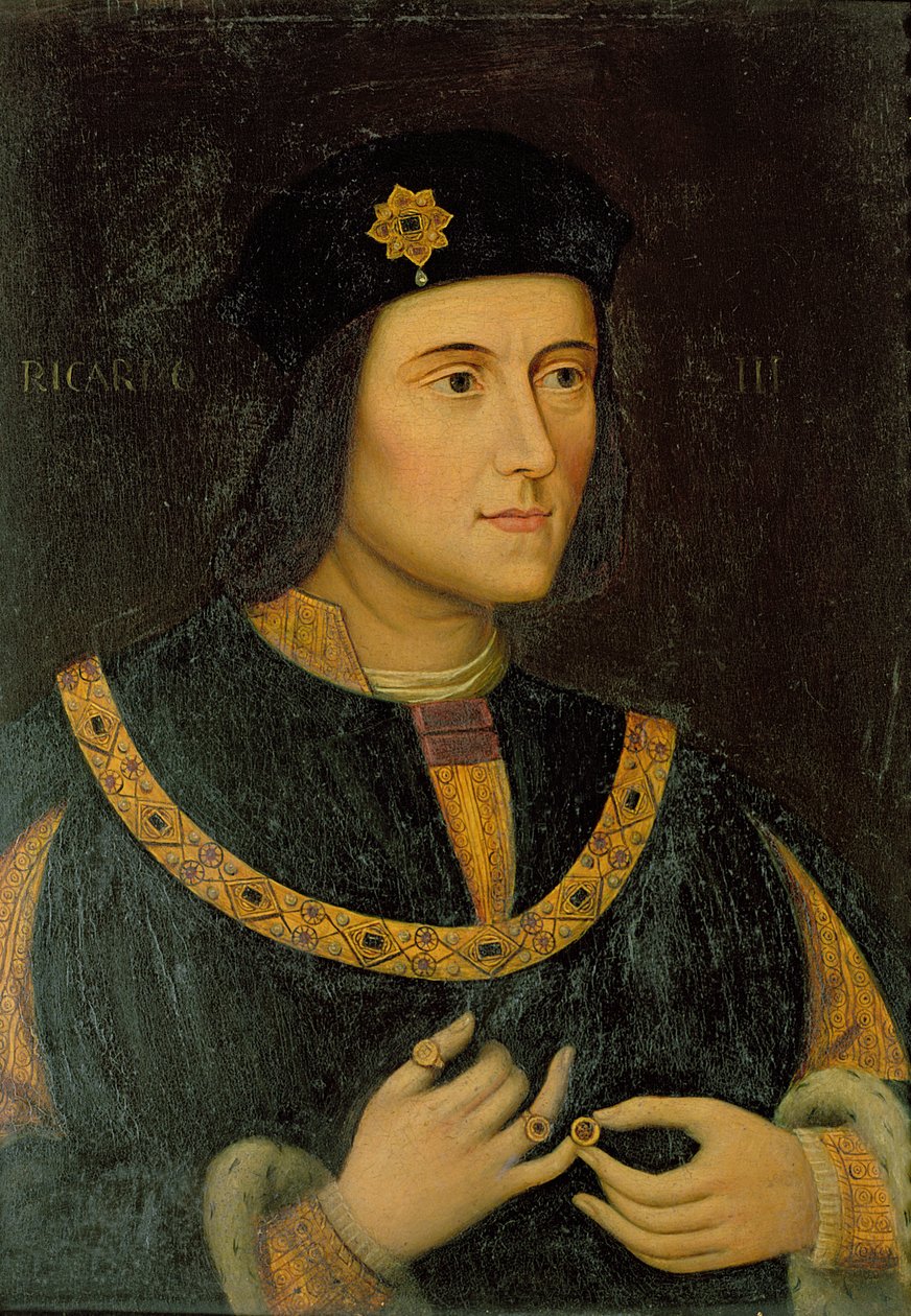 Portrett av Richard III av Italian School