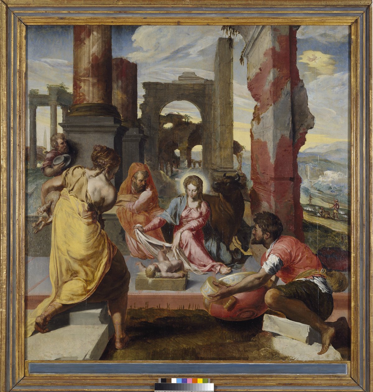 Hyrdenes tilbedelse, ca. 1560 av Italian School