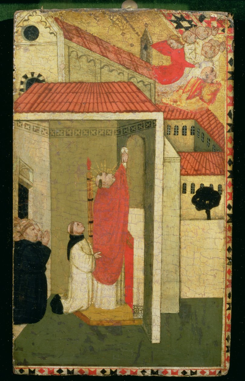 Høyden til verten (panel) av Italian School