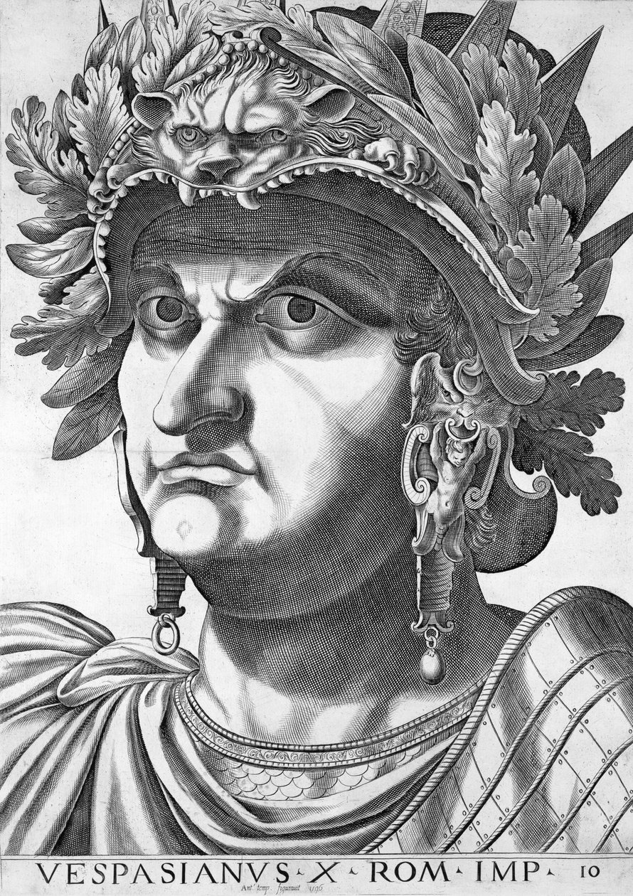 Vespasian (9–79 e.Kr.), 1596 av Italian School