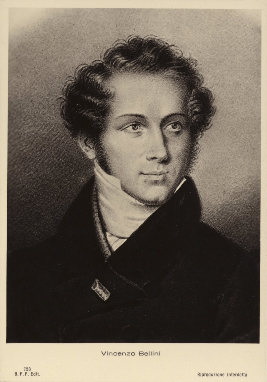 Vincenzo Bellini , italiensk operakomponist (1801–1835) av Italian School