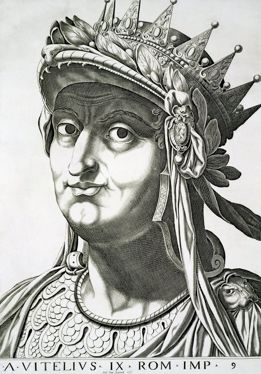 Vitellius (15-69 e.Kr.), 1596 av Italian School