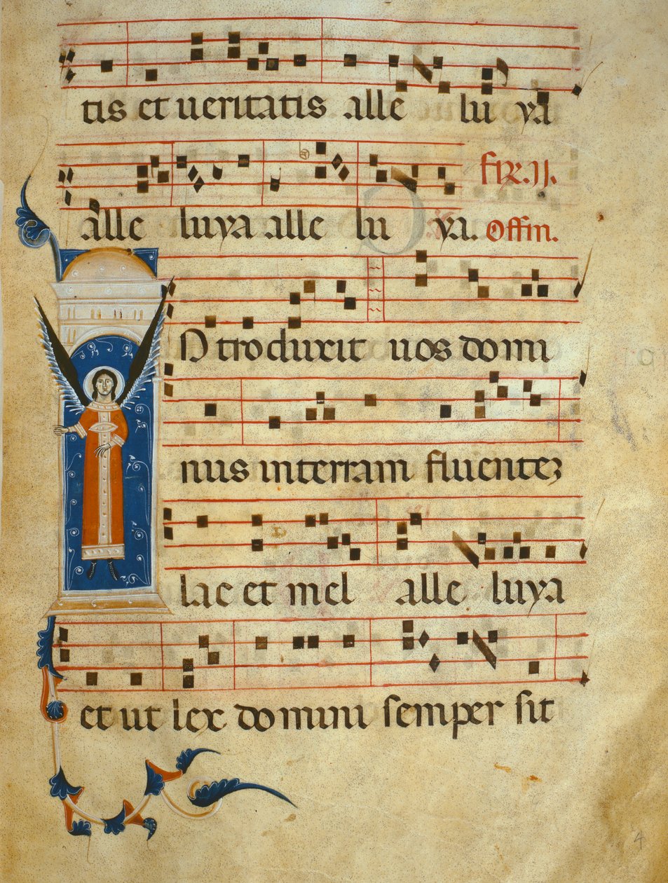 fol 4v. Gradvis, C.1260. av Italian School
