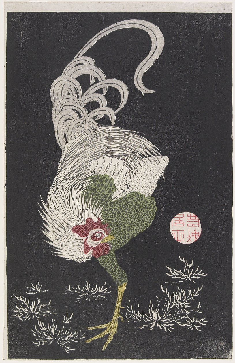(Hane) av Ito Jakuchu