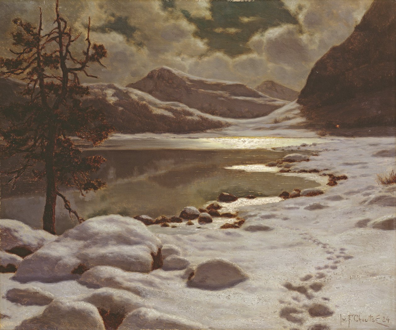 Måneskinn om vinteren av Ivan Fedorovich Choultse