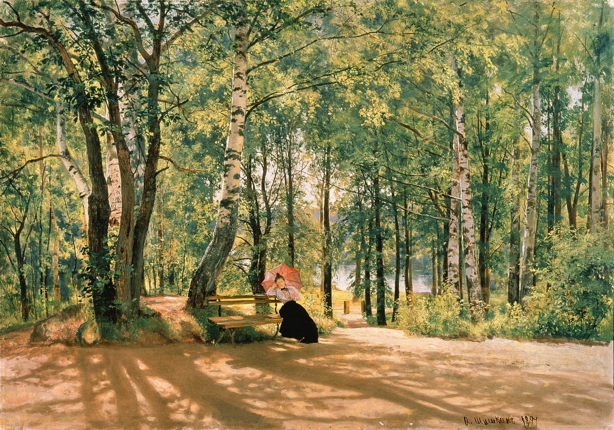 På sommerhytta, 1894 av Ivan Ivanovich Shishkin