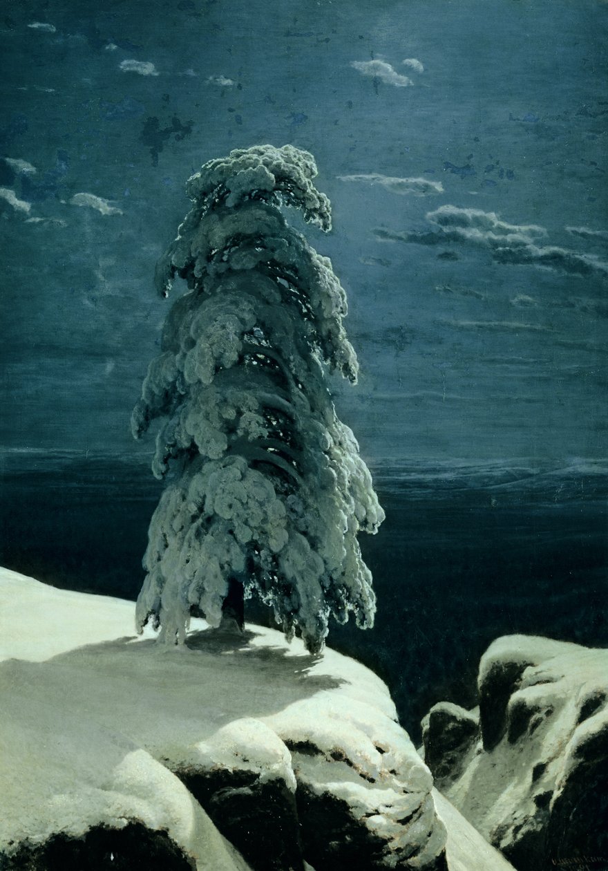 I det ville nord, 1891 av Ivan Ivanovich Shishkin