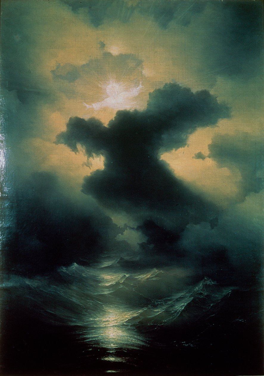 Kaos (Skapelsen), 1841 av Ivan Konstantinovich Aivazovsky