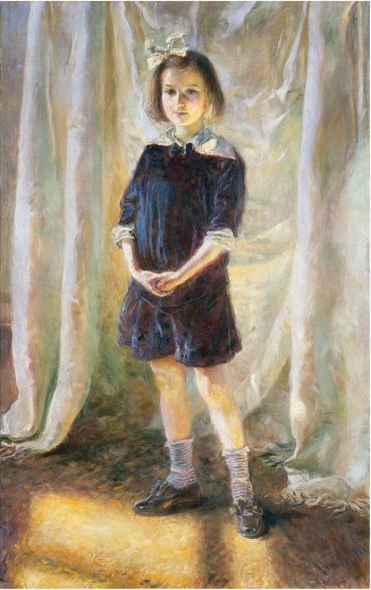 Portrett Ruthn av Ivan Vavpotic