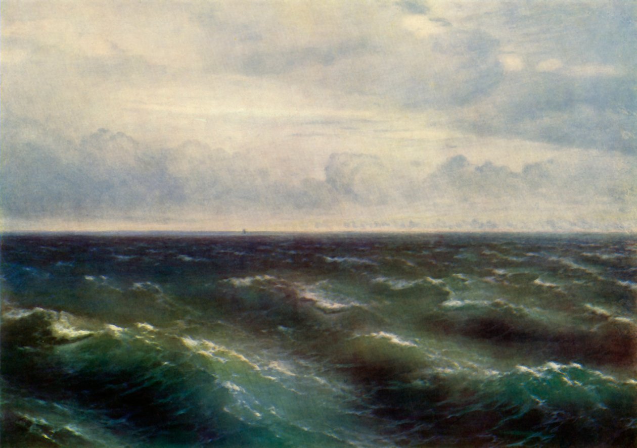 Svartehavet, 1881, 1965. av Ivan Ayvazovsky