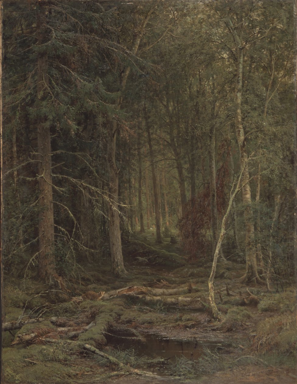 Backwoods av Ivan Ivanovich Shishkin