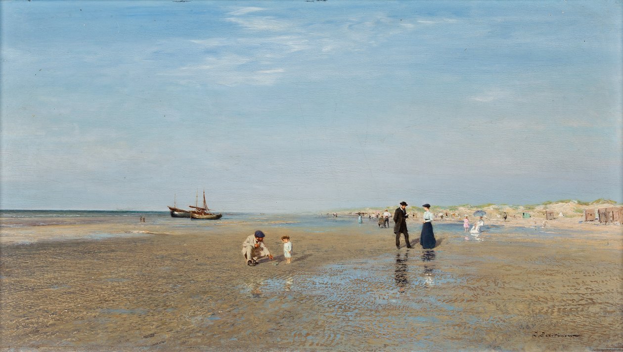På stranden; På stranda av Ivan Pavlovich Pokhitonov
