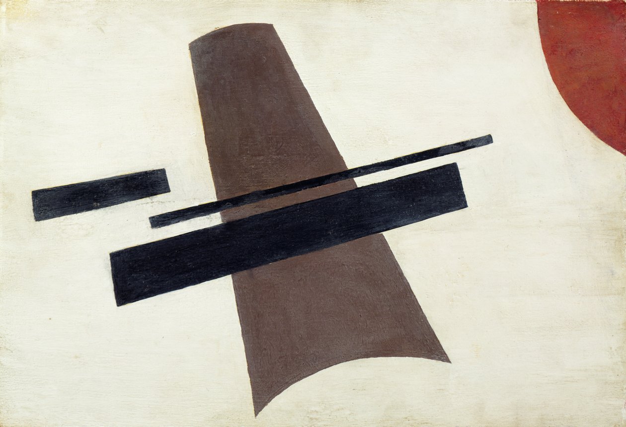 Suprematisme, 1916 av Ivan Vasilevich Kliun