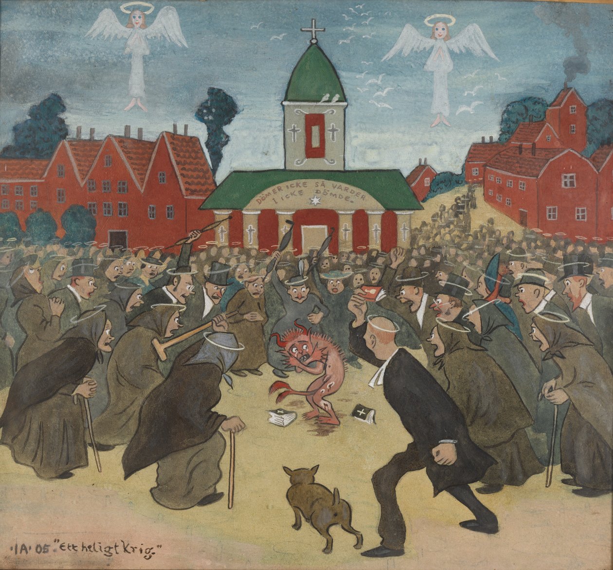 En hellig krig av Ivar Axel Henrick Arosenius