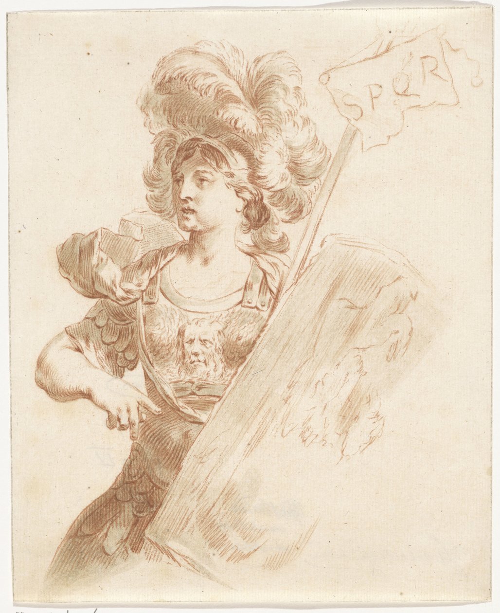 Minerva av Izaak Jansz. de Wit