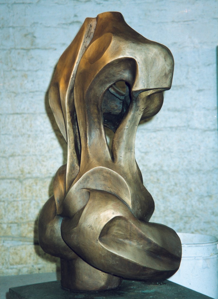 Kvinne, 2001 (bronse) av Izabella Godlewska de Aranda