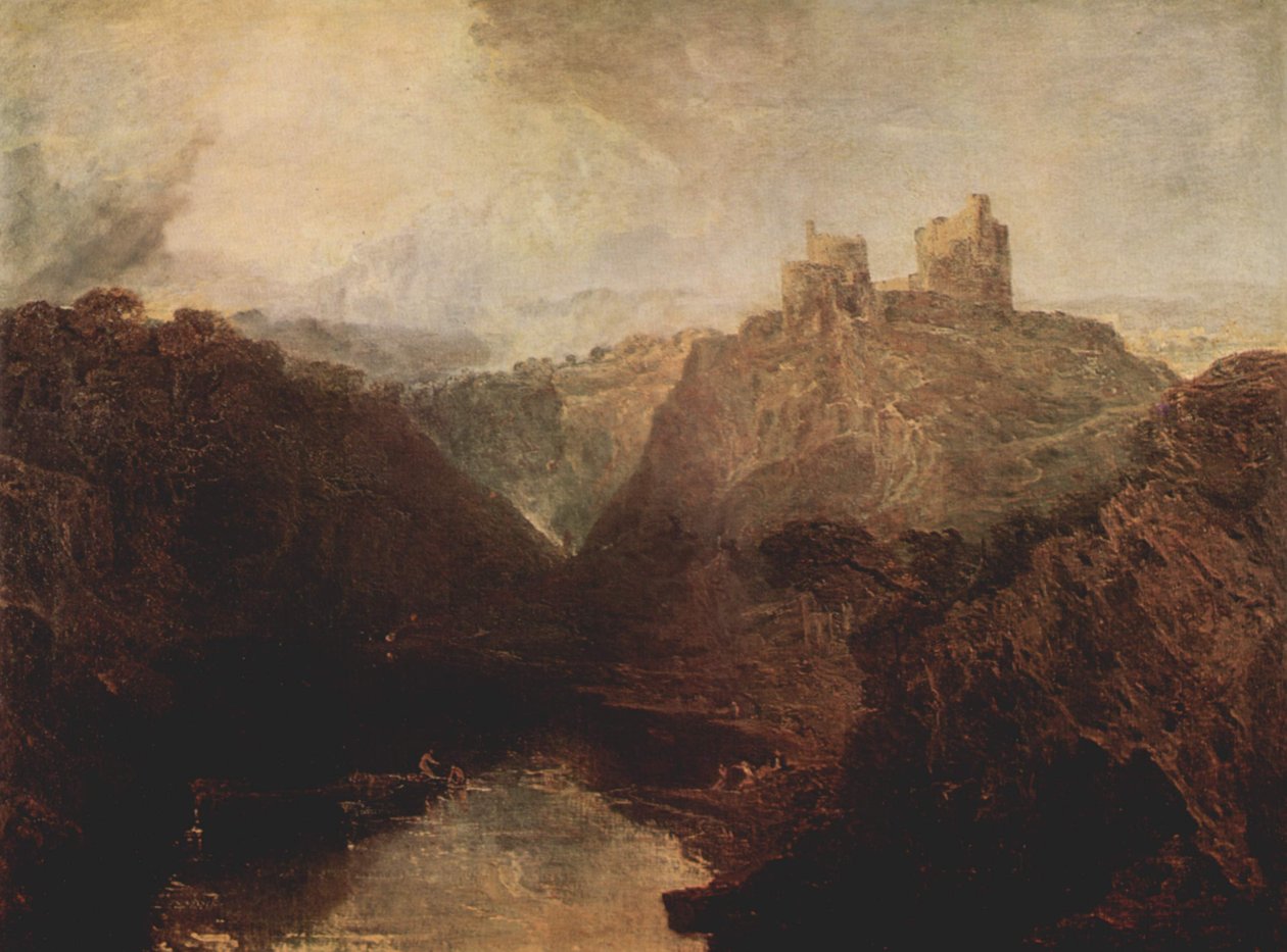 Kilgarran Castle på Twyvey av Joseph Mallord William Turner