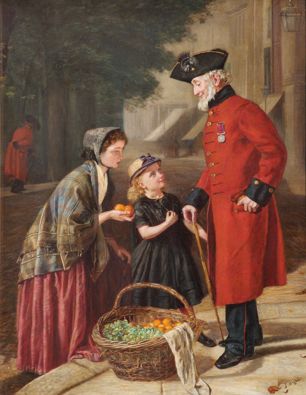 De oransje selgerne av J. Wighton