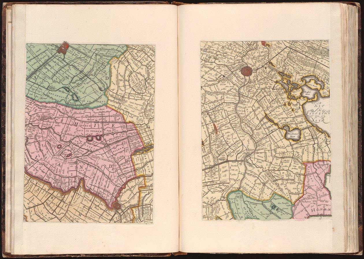 Fylket Holland og Herren utover styret. Colom] av J.A. Colom