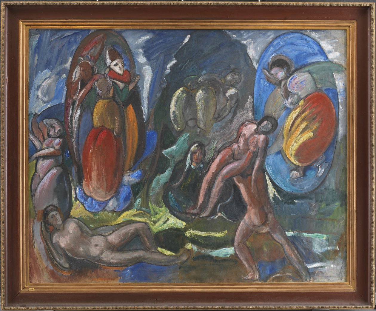Skapelsen av Eva. Komposisjon. Opus II av J.A. Jerichau