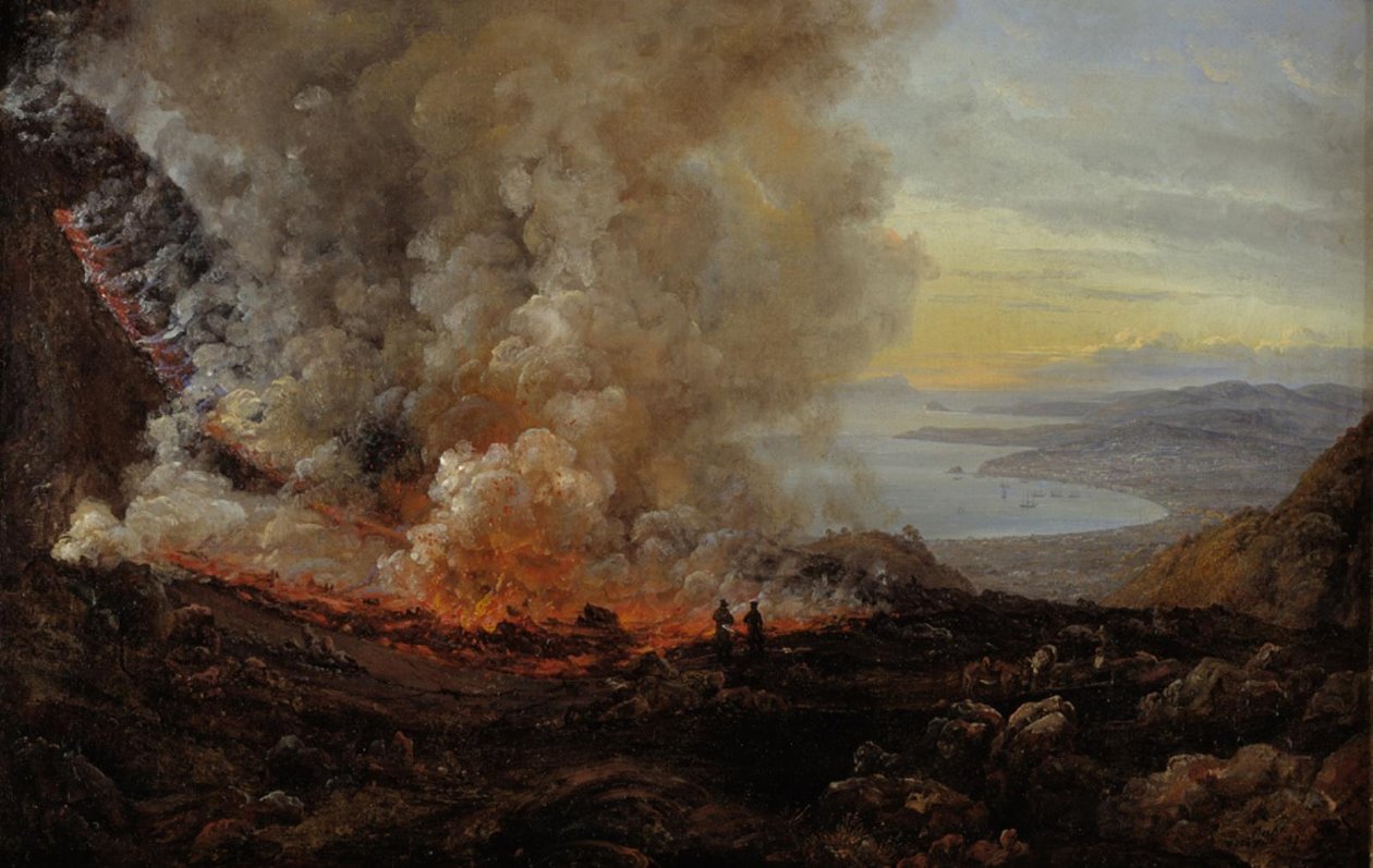 Vesuvs utbrudd av Johan Christian Dahl