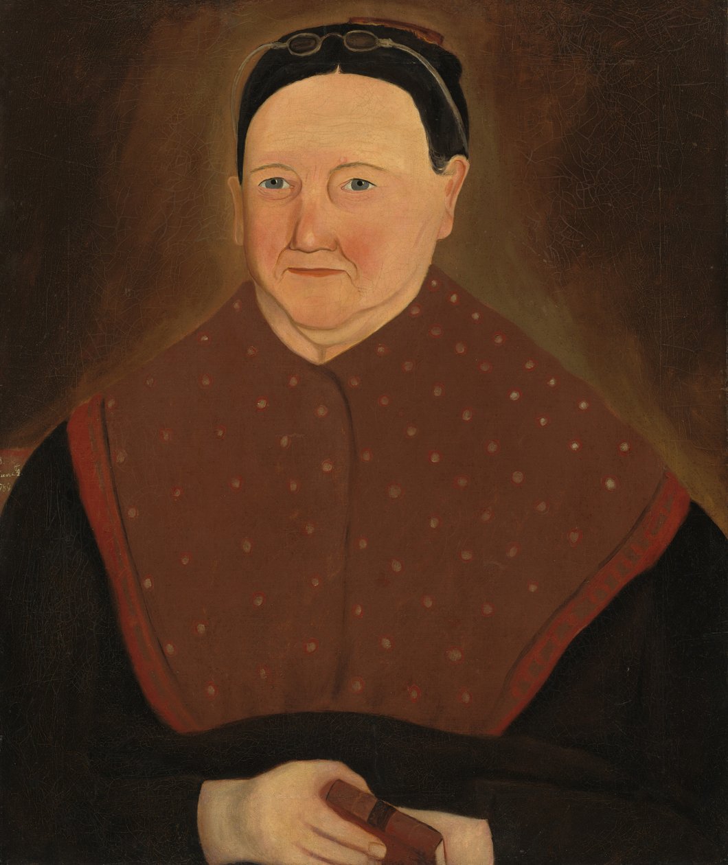 Portrett av en gammel dame, 1848. av J.C. Robinson
