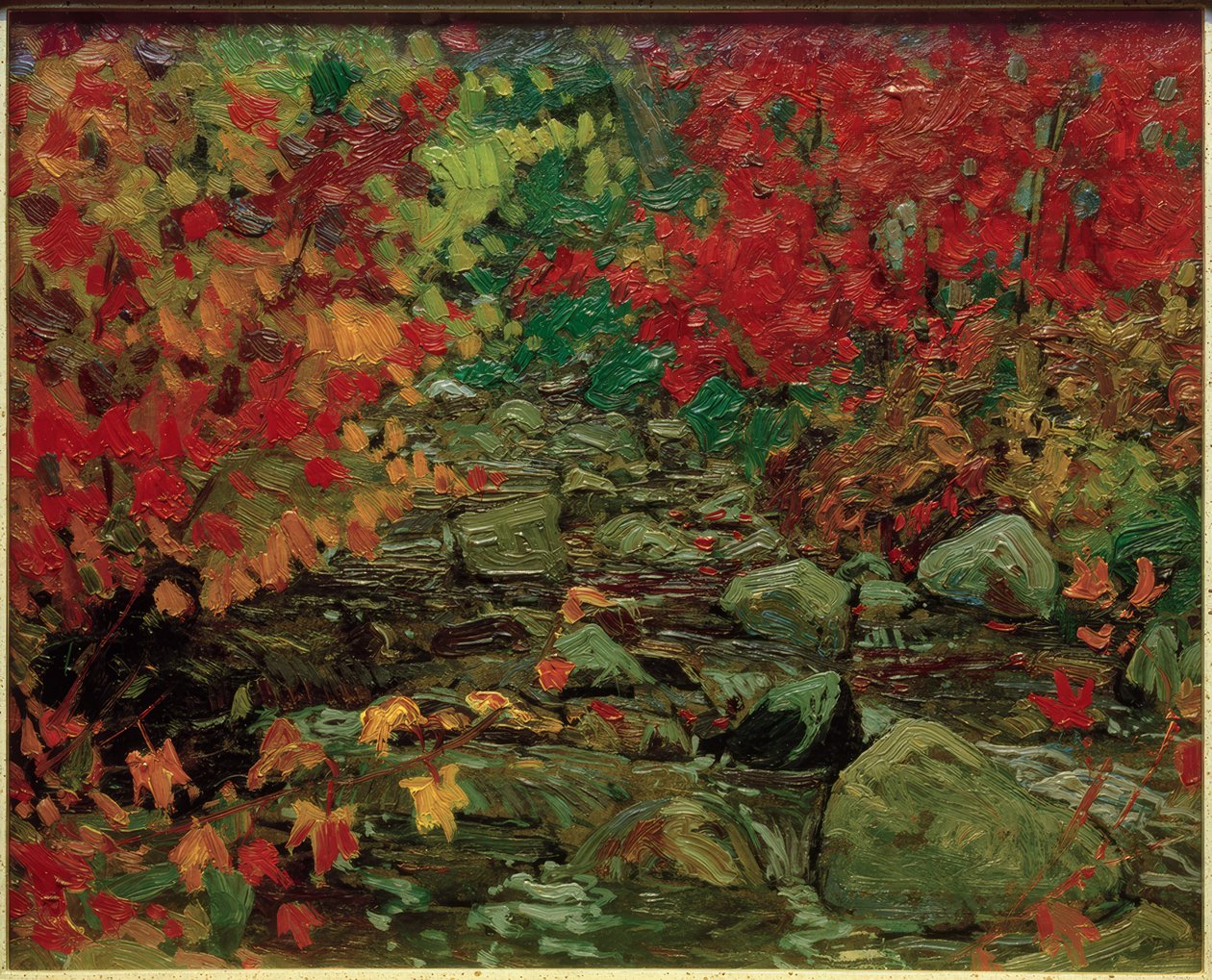 Høstblader, Batchewana Wood av J.E.H. MacDonald