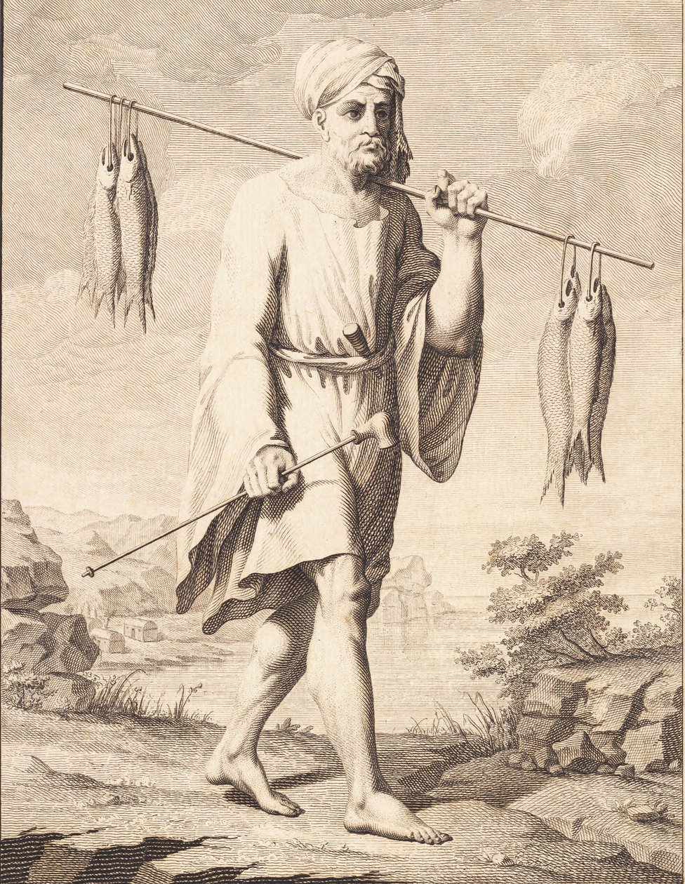 En arabisk fisker av J.F. Clemens