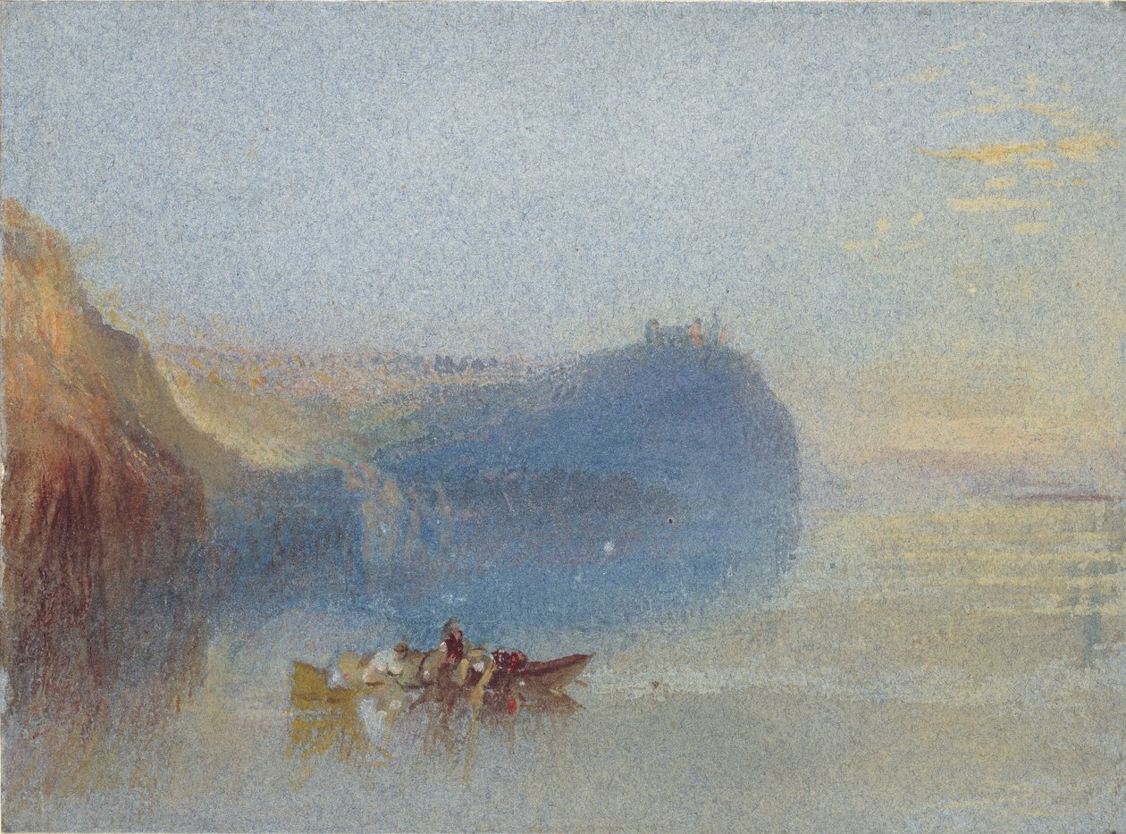 Scene på Loire, c1826-1830 av Joseph Mallord William Turner