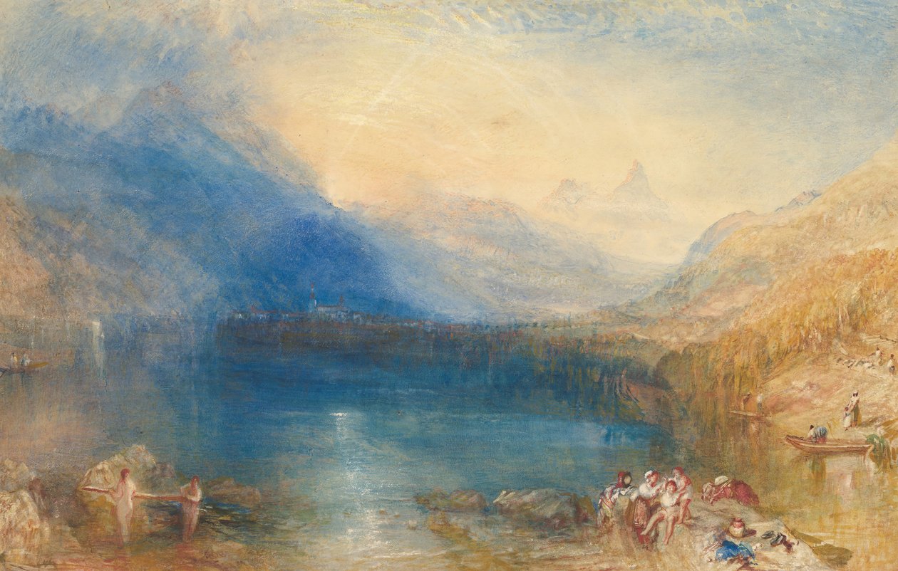 Zugssjøen, 1843. av Joseph Mallord William Turner