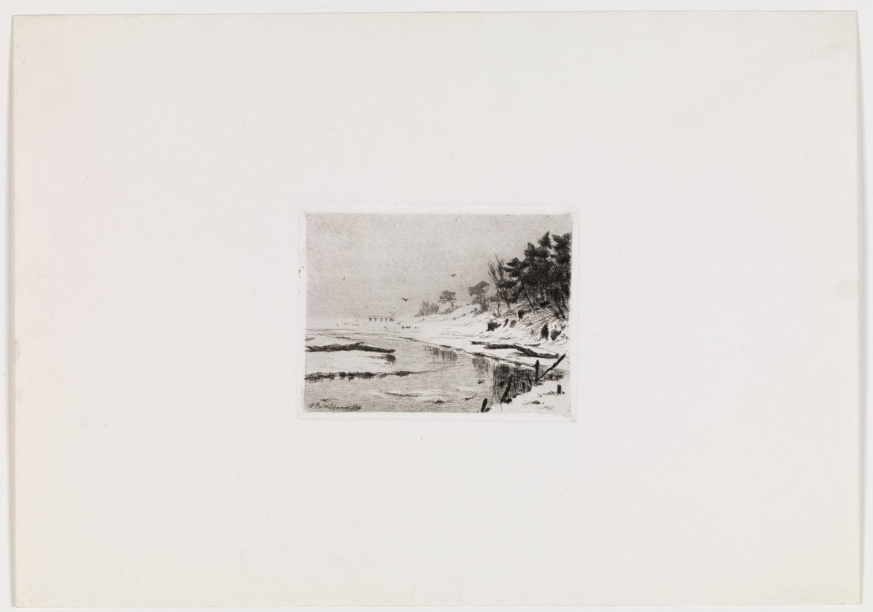 Strandparti av J.P. Wildenrath