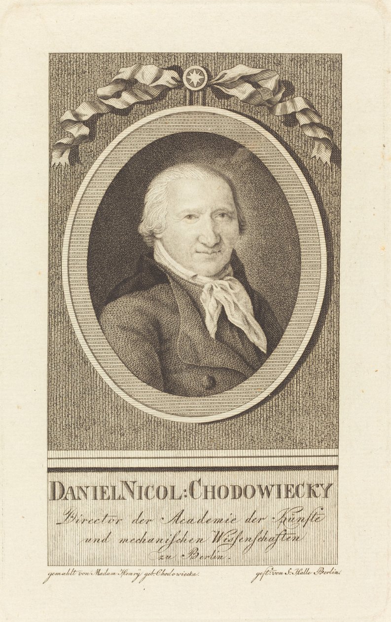 Daniel Chodowiecki av J.S.L. Halle