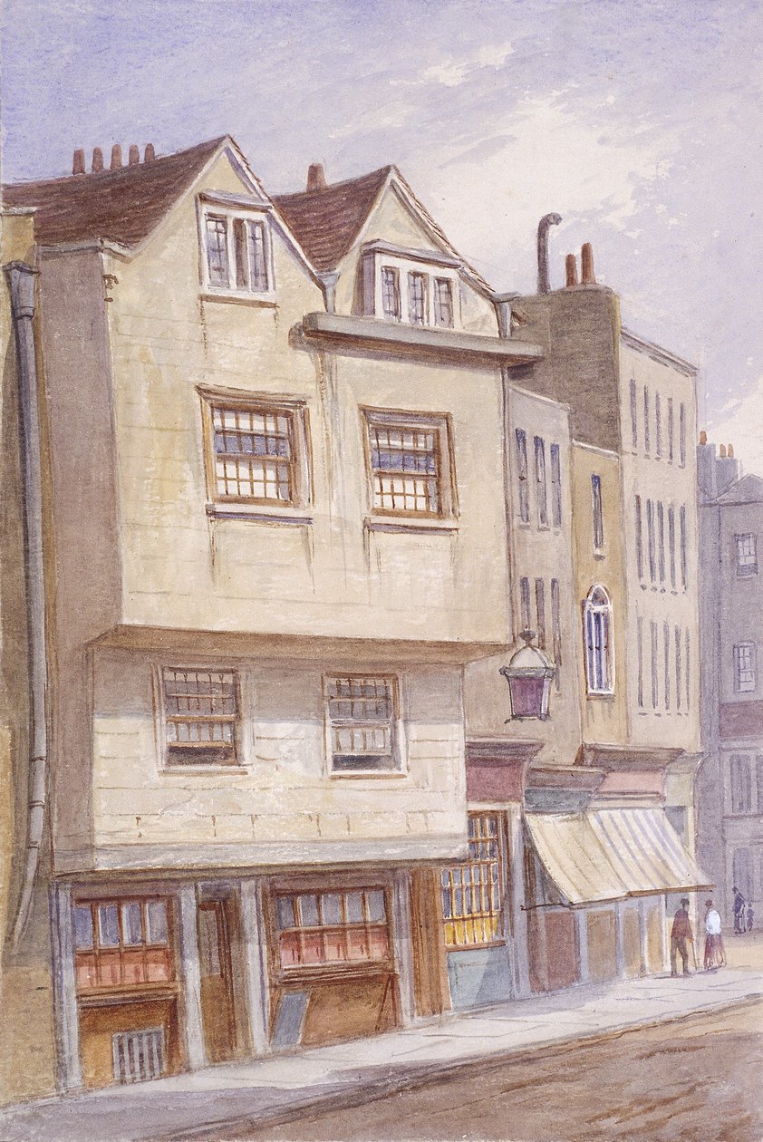 Fetter Lane, London, 1870 av JT Wilson