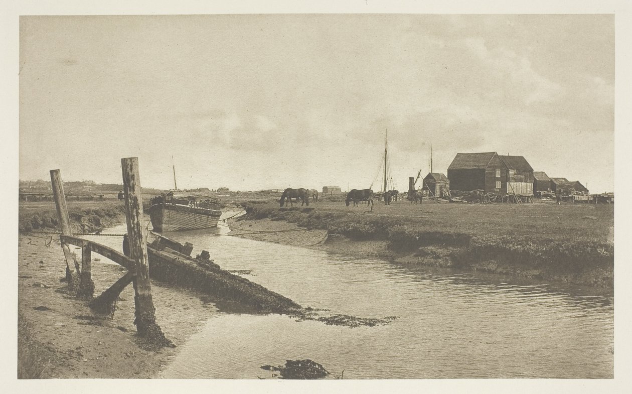 En tidevannselv, østkysten av J. B. B. Wellington