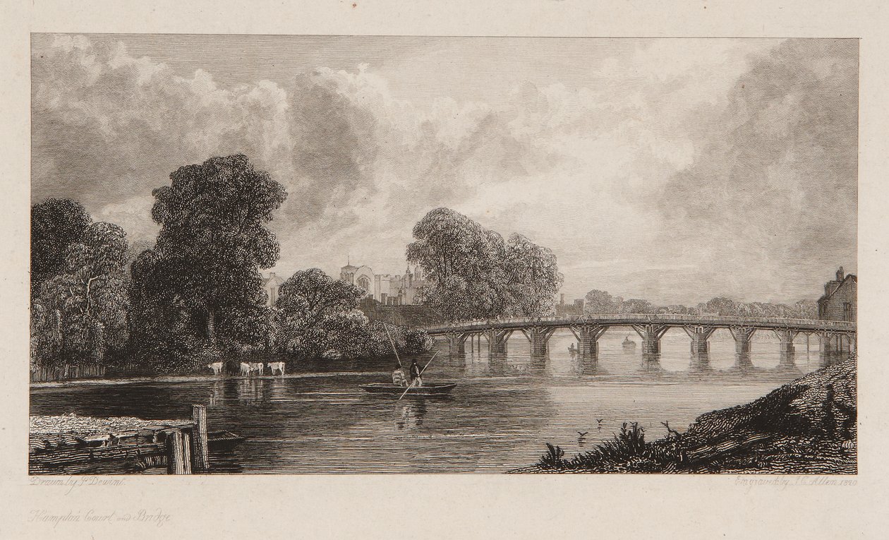 Hampton Court Bridge av J. C. Allen