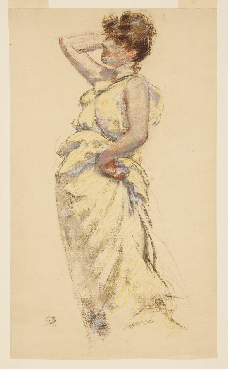 Dansebevegelse av J. Carroll Beckwith