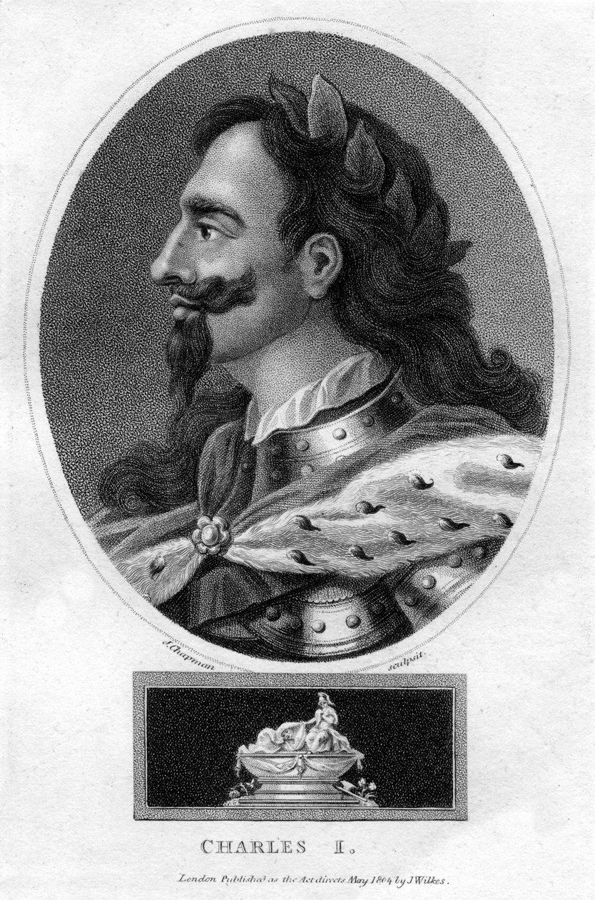 Charles I av England, 1804. av J. Chapman