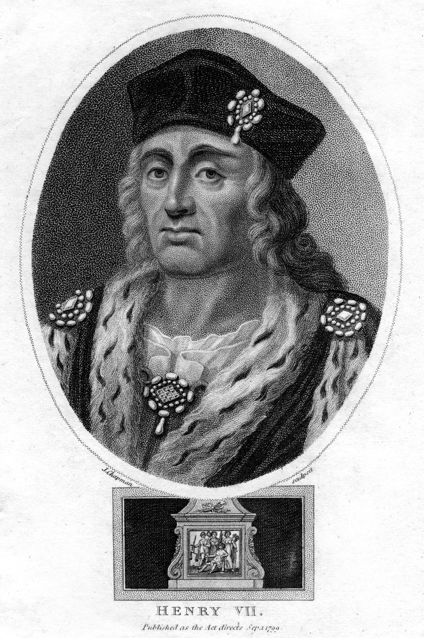 Henry VII av England, 1799. av J. Chapman
