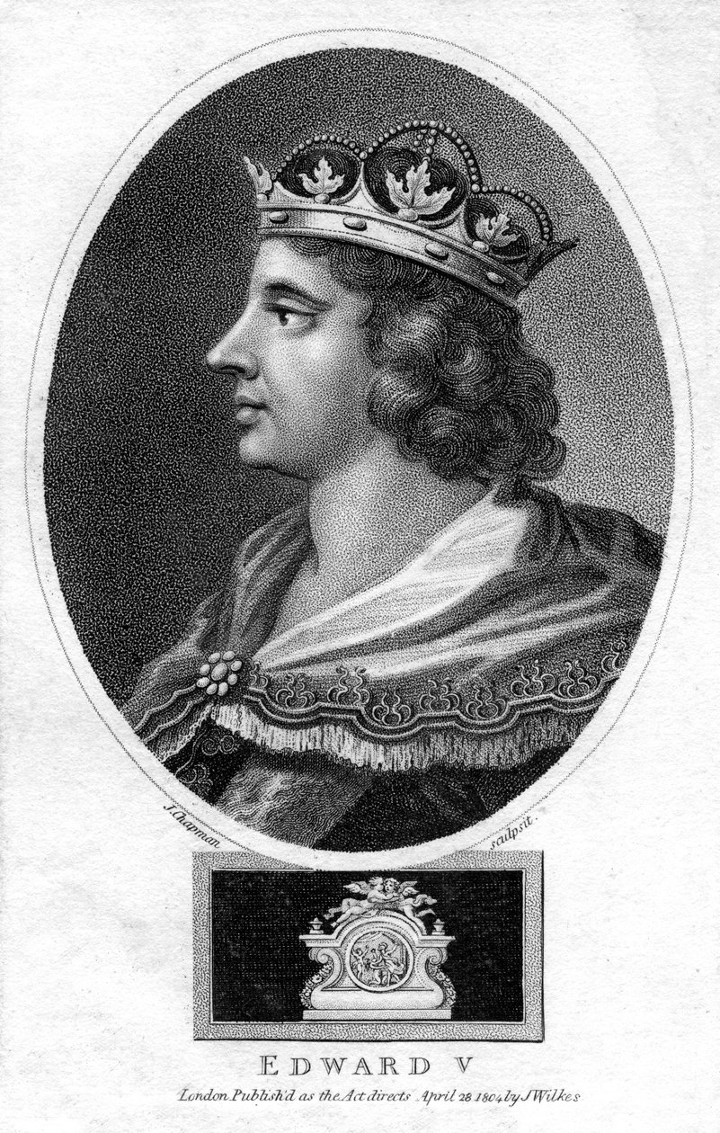 Kong Edward V av England, 1804. av J. Chapman
