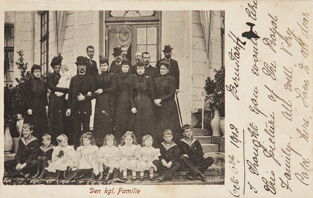 Den danske kongefamilien av J. Peterson and Co
