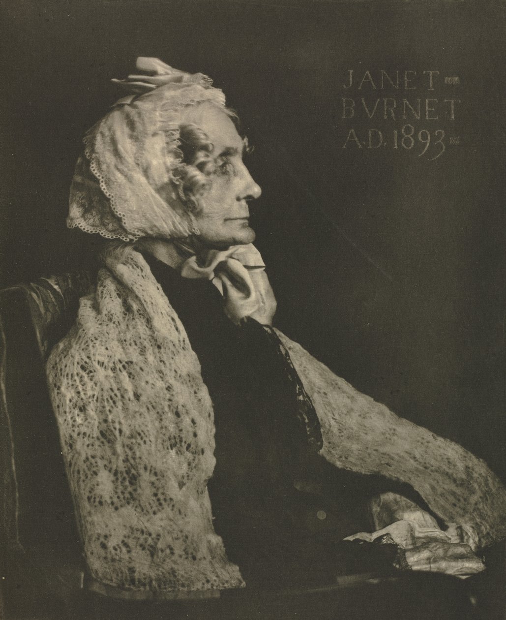 Kameraarbeid: Janet Burnet av J. Craig Annan