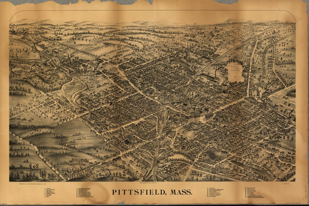 Pittsfield, Mass. av J. E.; Fausel Rapp