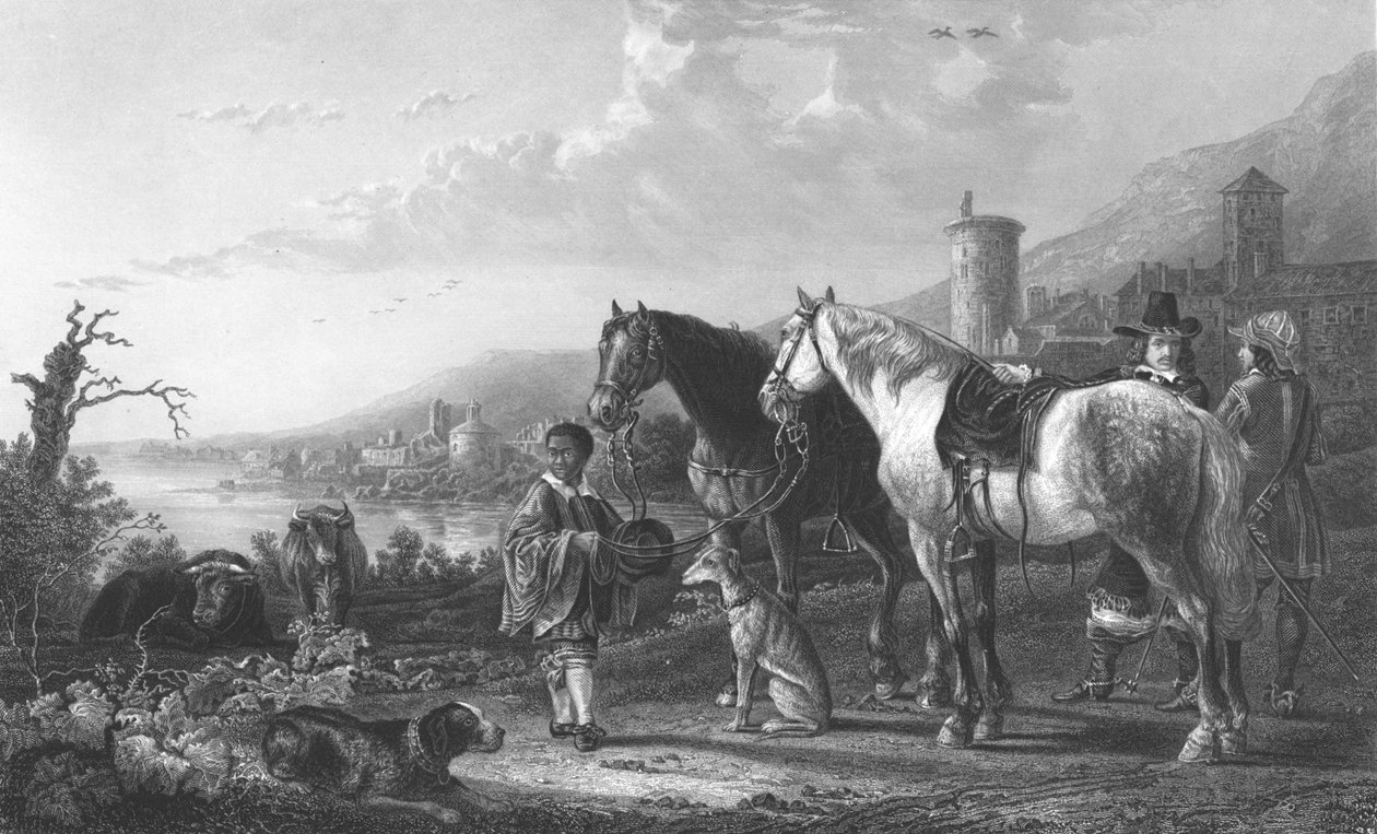 Slavesiden, c1854. av J. Godfrey