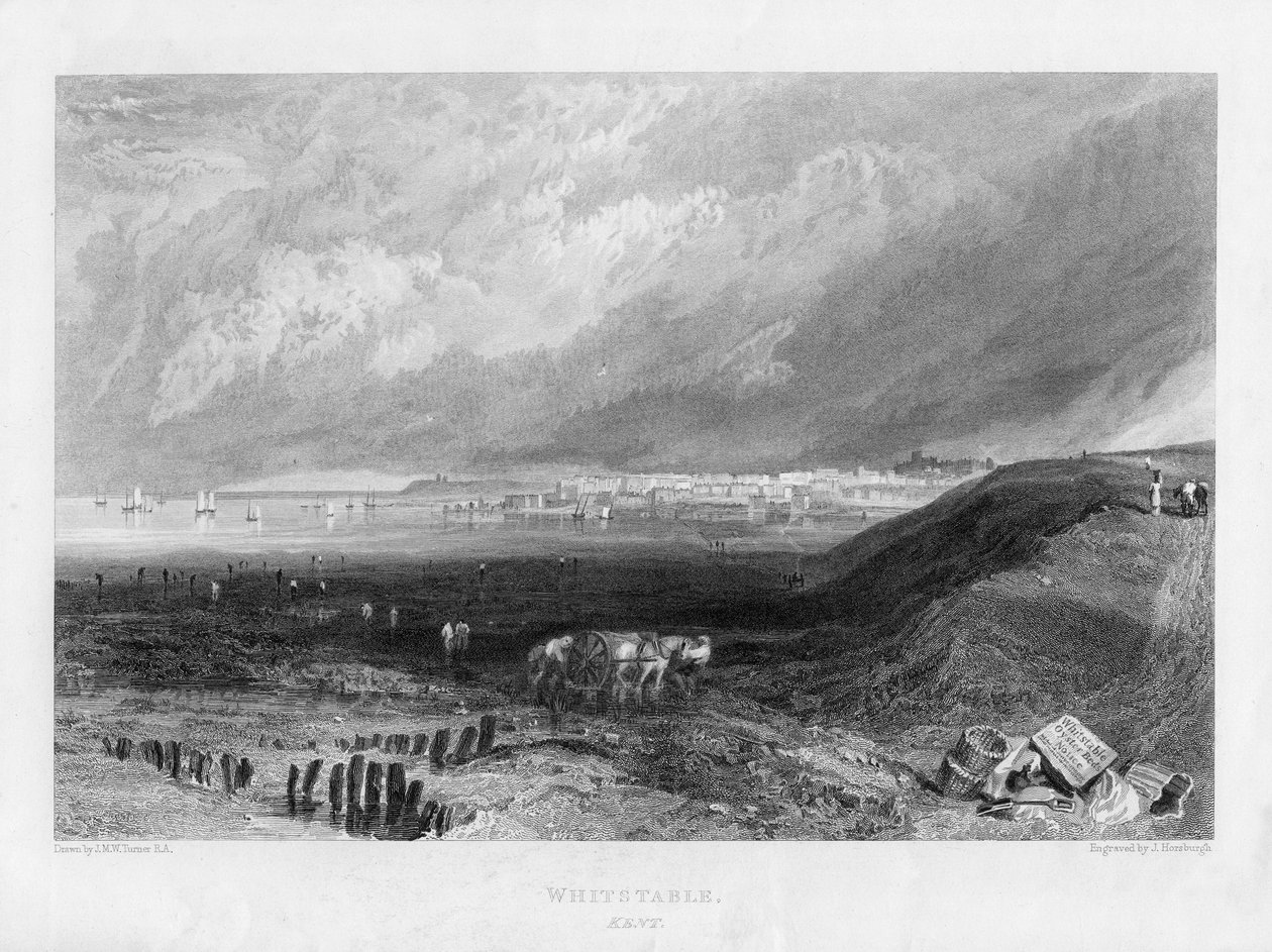 Whitstable, Kent, 1800-tallet av J. Horsburgh