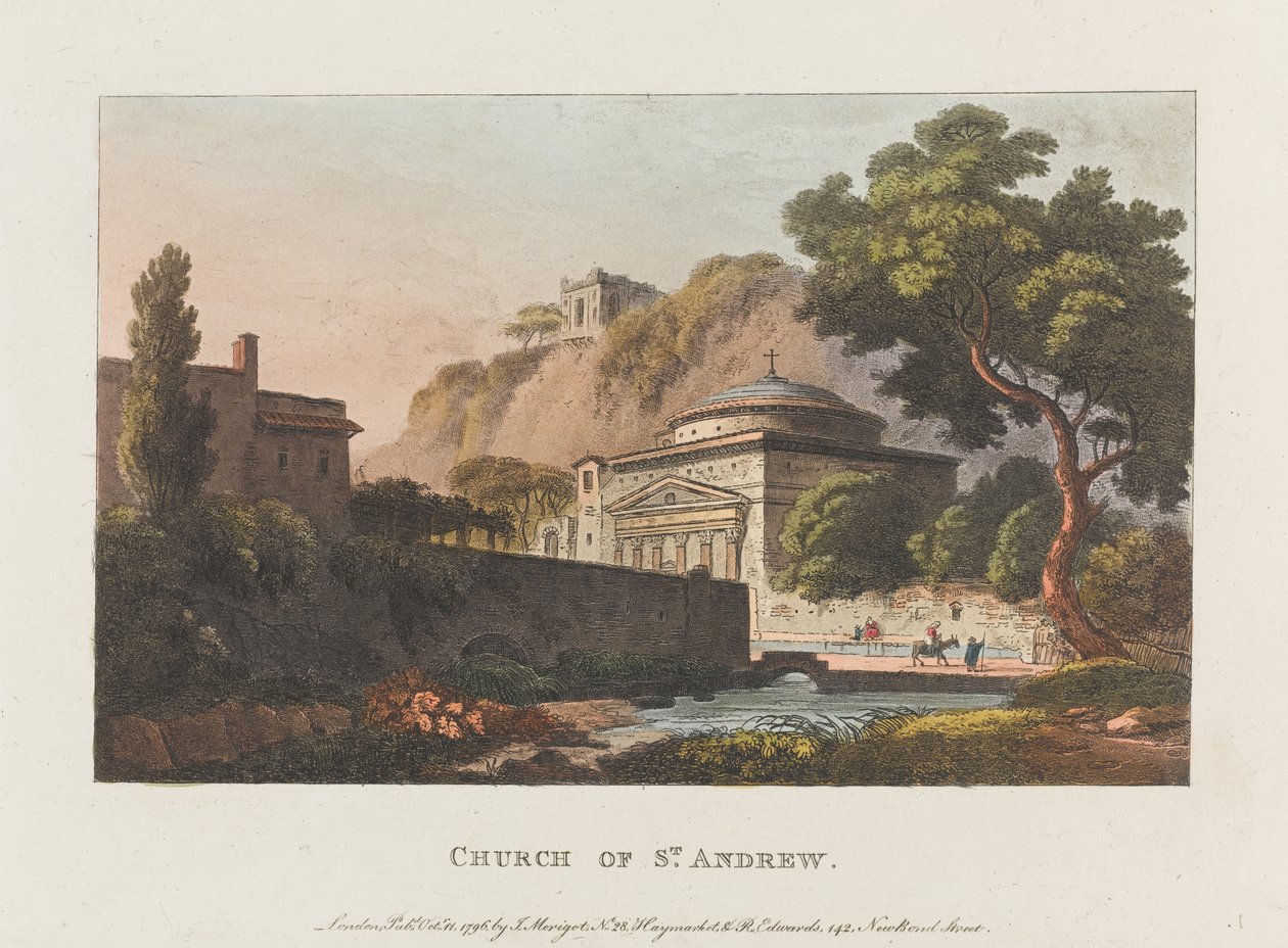 St. Andrew-kirken av J. Merigot