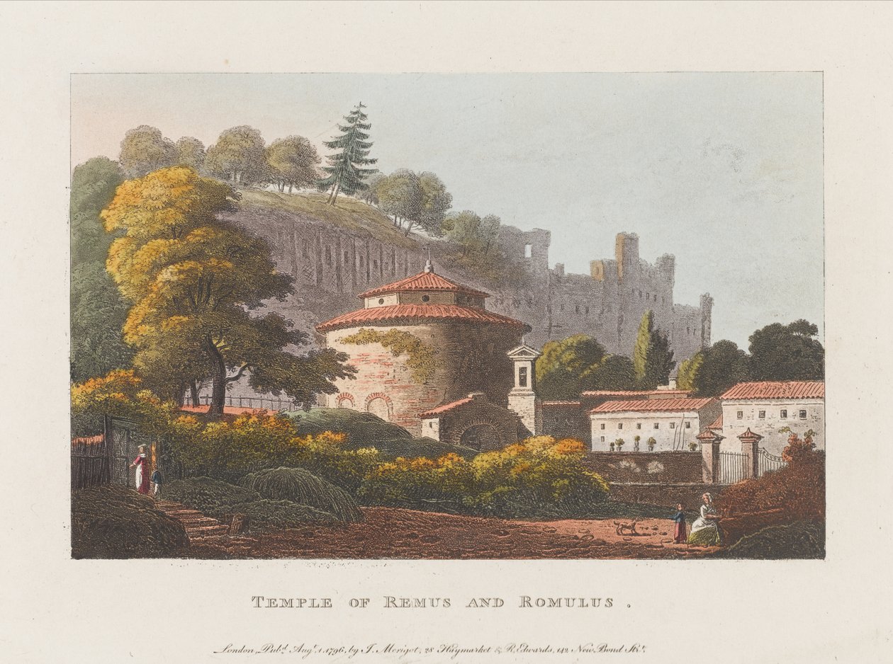 Tempel til Romulus og Remus av J. Merigot
