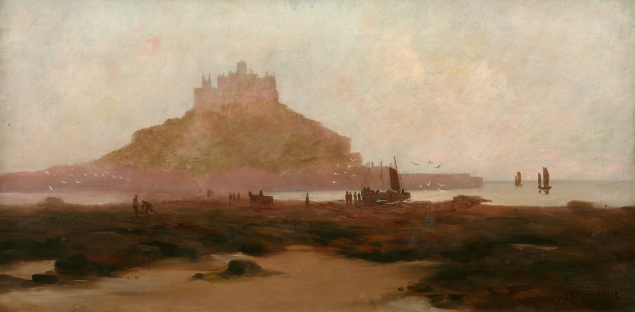 Lavvann, St Michaels Mount av J. T. Richardson