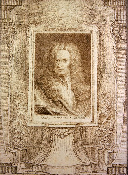 Sir Isaac Newton (gravering) av J. T. Wedgewood